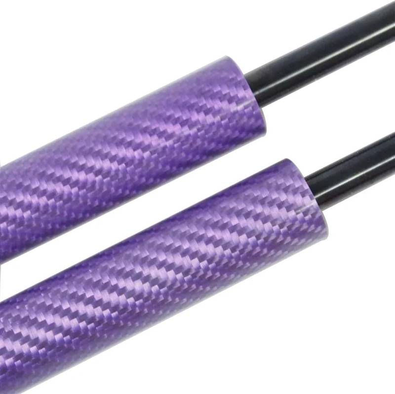 WXSSH Hydraulischer Federspreizer Für Venucia Für E30 2021-2024 Auto Motorhaube Gas Quellen Front Haube Gas Streben(Carbon Fiber Purple) von WXSSH