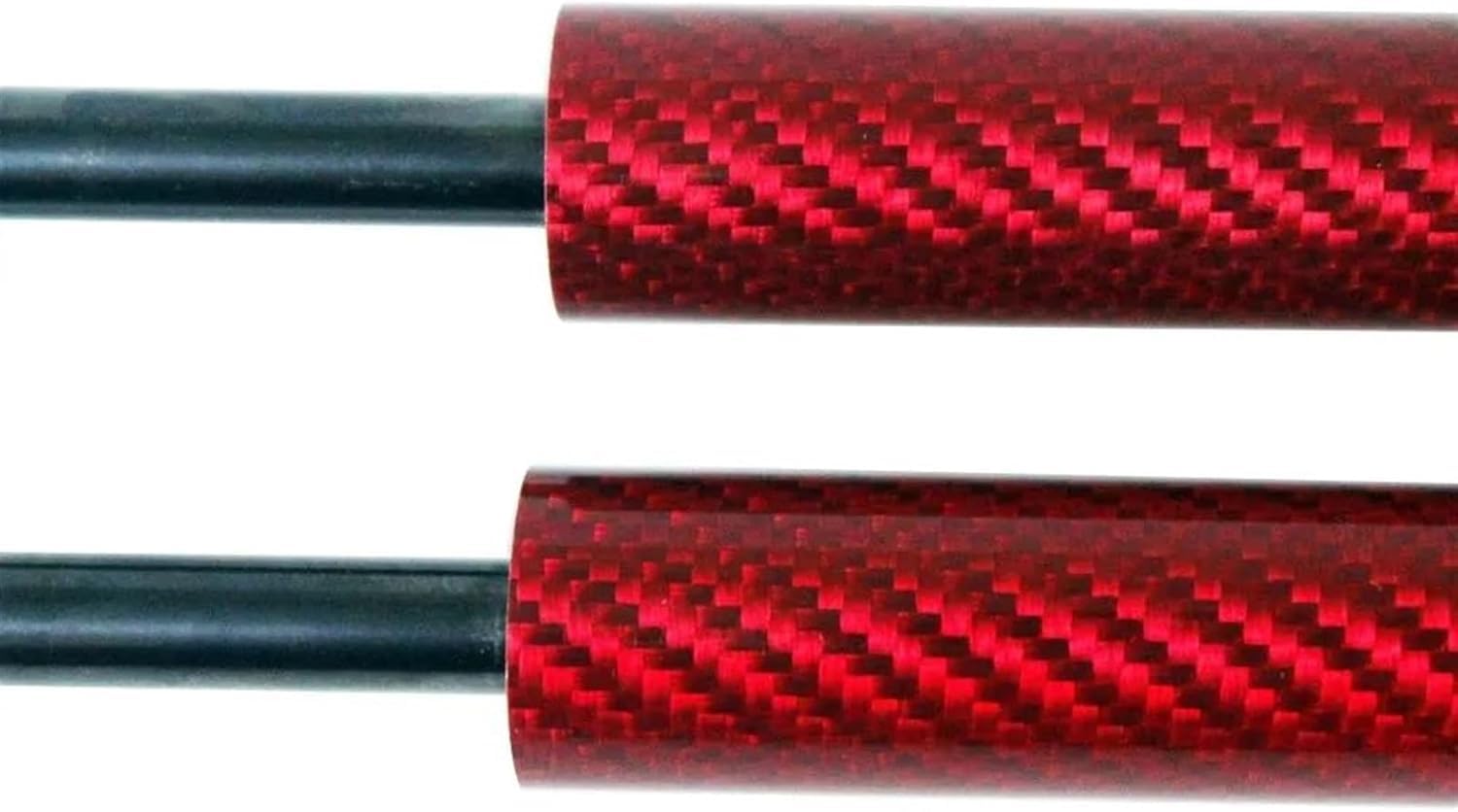 WXSSH Hydraulischer Federspreizer Für Venucia Für E30 2021-2024 Auto Motorhaube Gas Quellen Front Haube Gas Streben(Carbon Fiber Red) von WXSSH