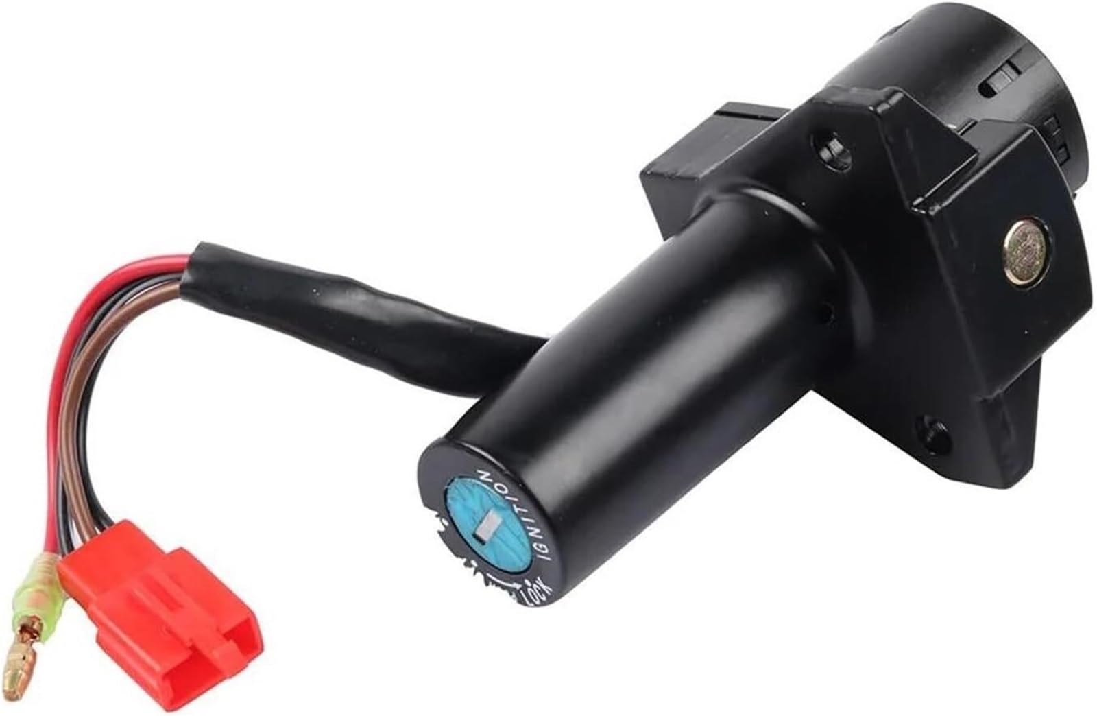 WXSSH Kill Switch Spule Für Yamaha YBR 125 K YBR125K YBR125 K Motorrad Zündschloss Sperrkappe Schlüssel Zündung Startschalter Kraftstoff Gas(Door Lock) von WXSSH