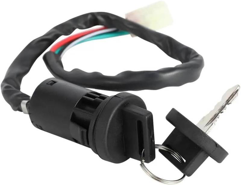 WXSSH Kill Switch Spule Motorräder Zündschlüssel für Schalter Türschloss Für TRX450R für SPORTRAX 2004-2009 Motorrad Zündung Gerät von WXSSH