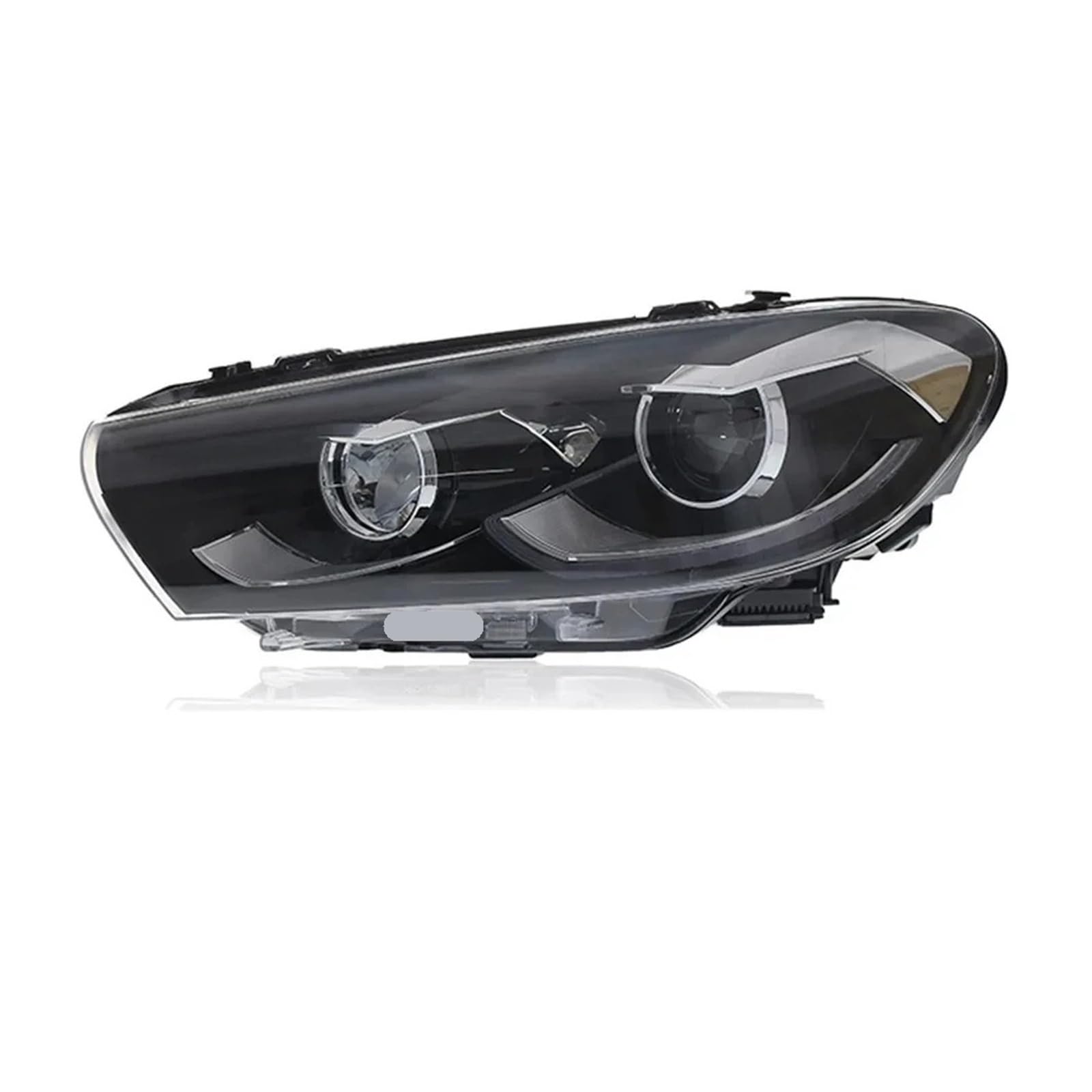 WXSSH Rücklichter 2PCS Auto-Scheinwerfer für VW für SCIROCCO 2009-2016 Scheinwerfer für Plug-and-Play für mit DRL Dynamic Turning Front Head Lights LHD(Ivory) von WXSSH