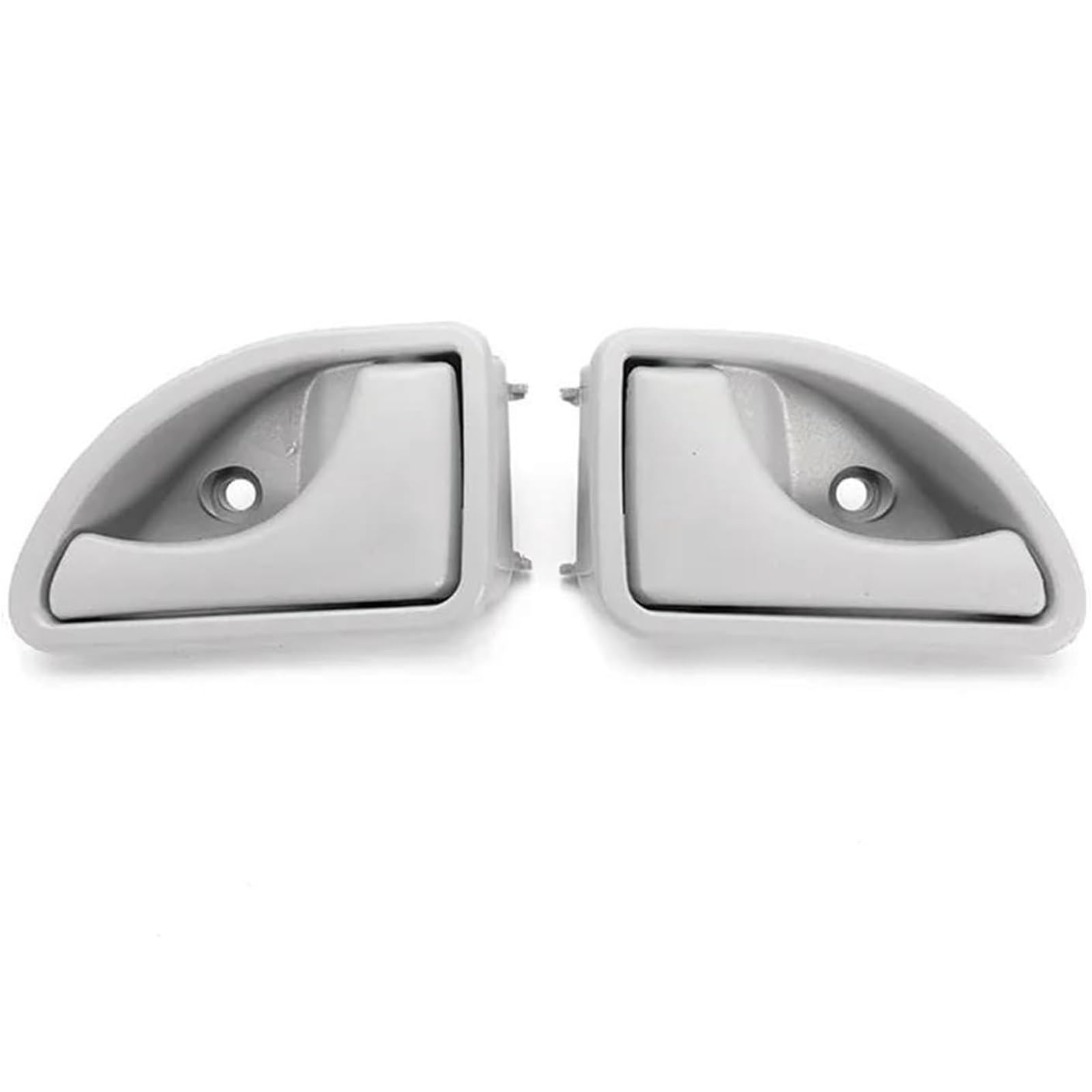 WXSSH Türgriffe im Autoinnenraum 1 Paar Auto Innen Tür Griff Vorne Links Rechts Knopf 1997-2007 für twingo 1997-2003(Grau) von WXSSH