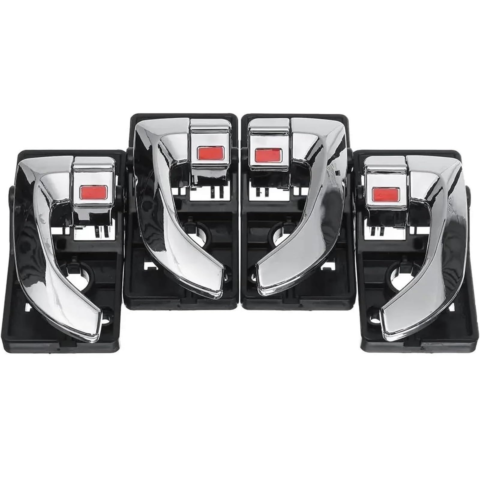 WXSSH Türgriffe im Autoinnenraum 4 stücke für Hyundai für Tucson 2005-2009 Auto Innen Tür Griff Innen Innen Tür Knopf Auto Zubehör(Beige) von WXSSH