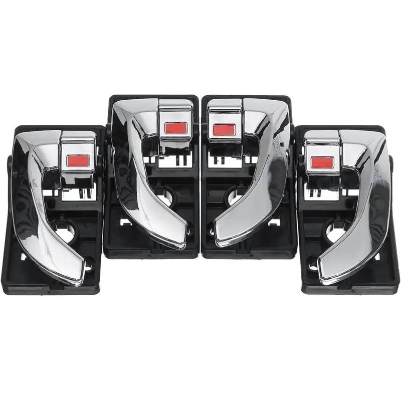 WXSSH Türgriffe im Autoinnenraum 4 stücke für Hyundai für Tucson 2005-2009 Auto Innen Tür Griff Innen Innen Tür Knopf Auto Zubehör(Beige) von WXSSH