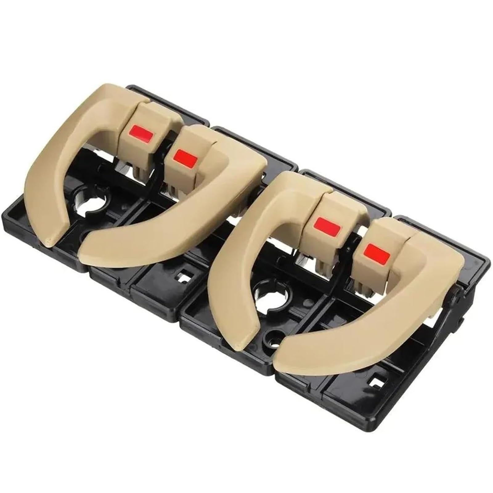 WXSSH Türgriffe im Autoinnenraum 4 stücke für Hyundai für Tucson 2005-2009 Auto Innen Tür Griff Innen Innen Tür Knopf Auto Zubehör(Schwarz) von WXSSH