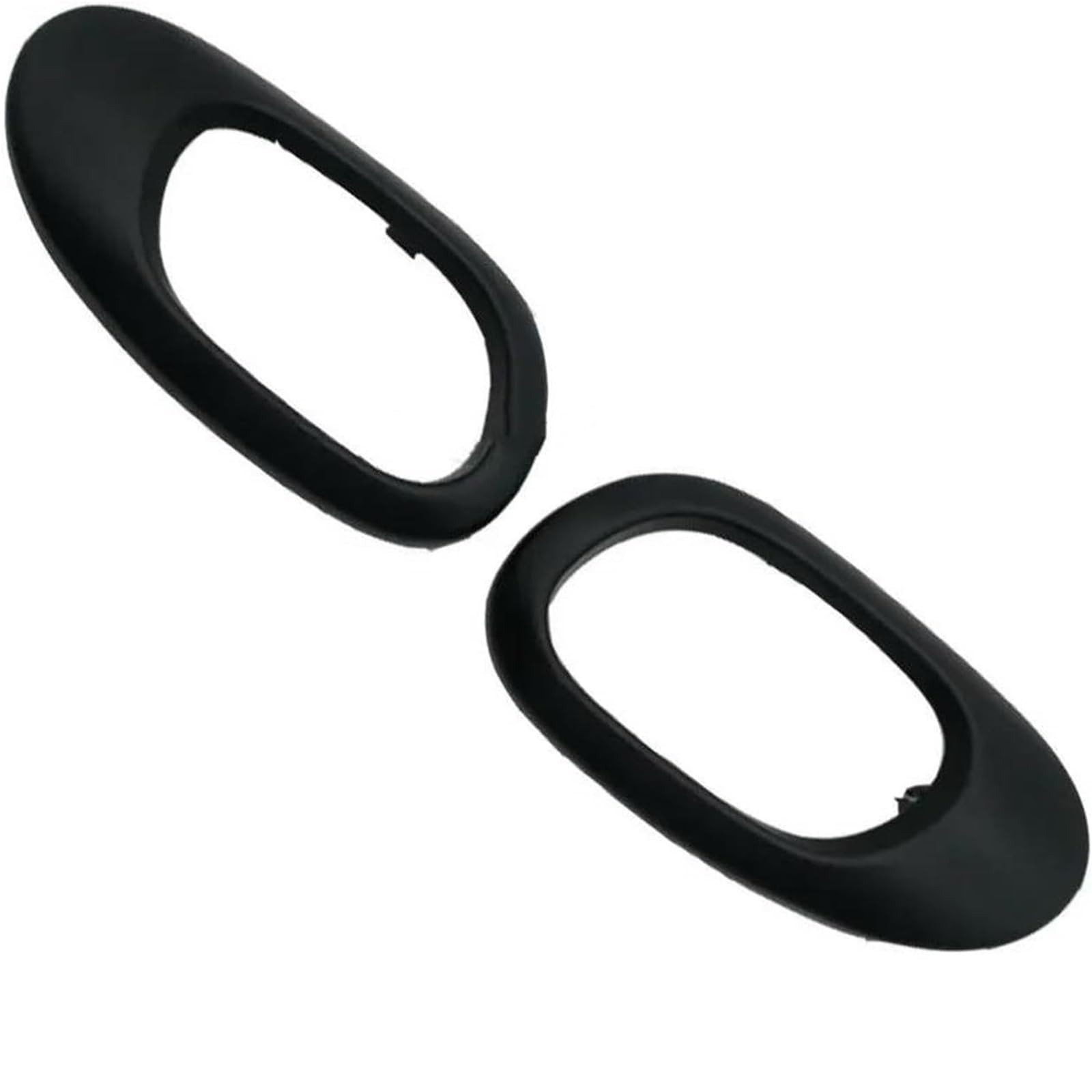 WXSSH Türgriffe im Autoinnenraum Auto Innen Griffe Rahmen Abdeckung Innen Tür Griff Trim Moulding Zubehör für Peugeot 206 207(1pair) von WXSSH