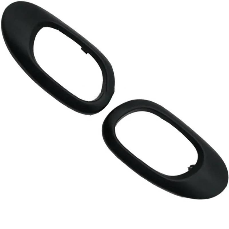 WXSSH Türgriffe im Autoinnenraum Auto Innen Griffe Rahmen Abdeckung Innen Tür Griff Trim Moulding Zubehör für Peugeot 206 207(1pair) von WXSSH
