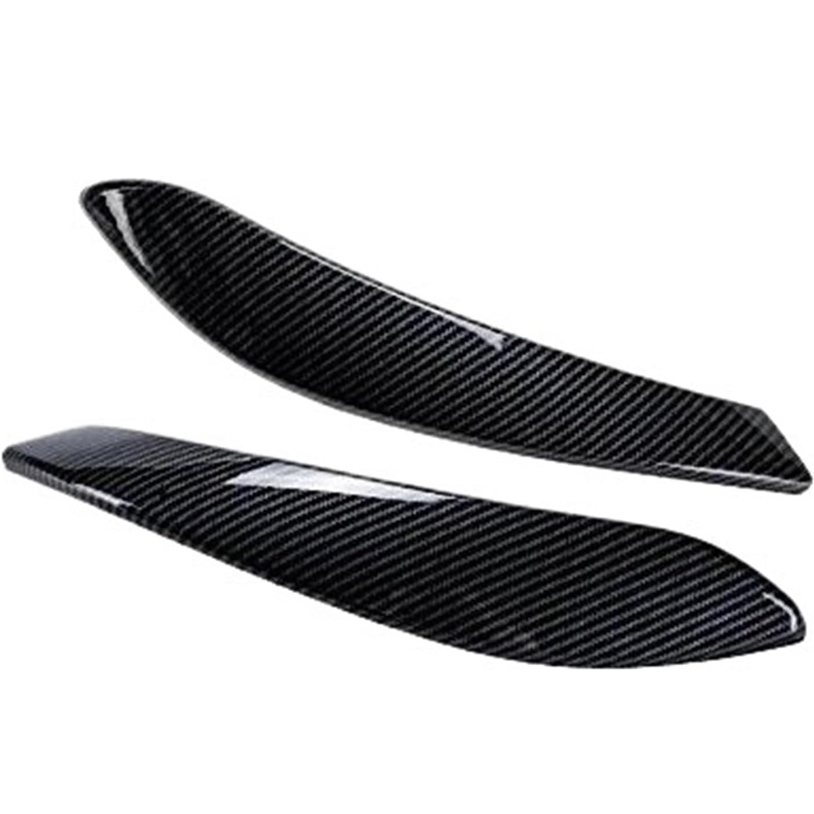 WXSSH Türgriffe im Autoinnenraum Auto Innen Tür Griff Trim Abdeckung Armlehne Griff Abdeckung für BMW 3 Serie 4 Serie(Carbon Fiber Look) von WXSSH
