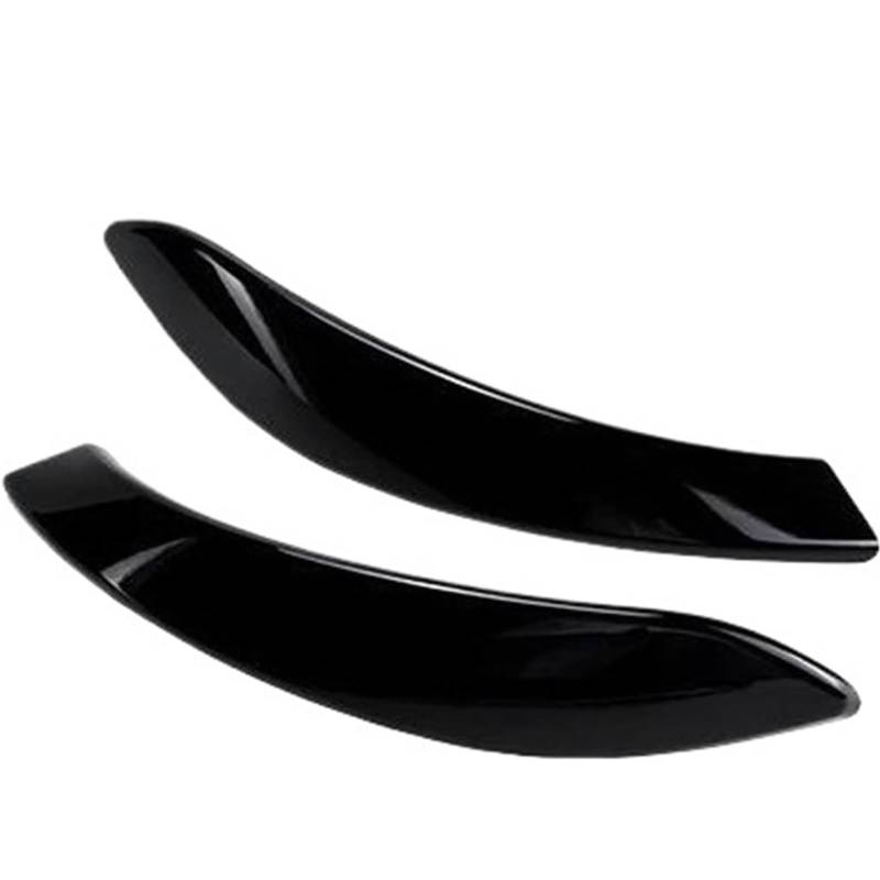 WXSSH Türgriffe im Autoinnenraum Auto Innen Tür Griff Trim Abdeckung Armlehne Griff Abdeckung für BMW 3 Serie 4 Serie(Schwarz) von WXSSH