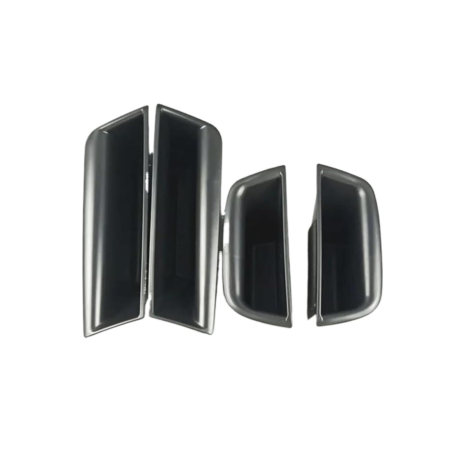 WXSSH Türgriffe im Autoinnenraum Auto Innen Tür Griffe für Mercedes für Benz C Klasse W204 2008-2014 Auto Innen Schwarz(4 Pieces) von WXSSH