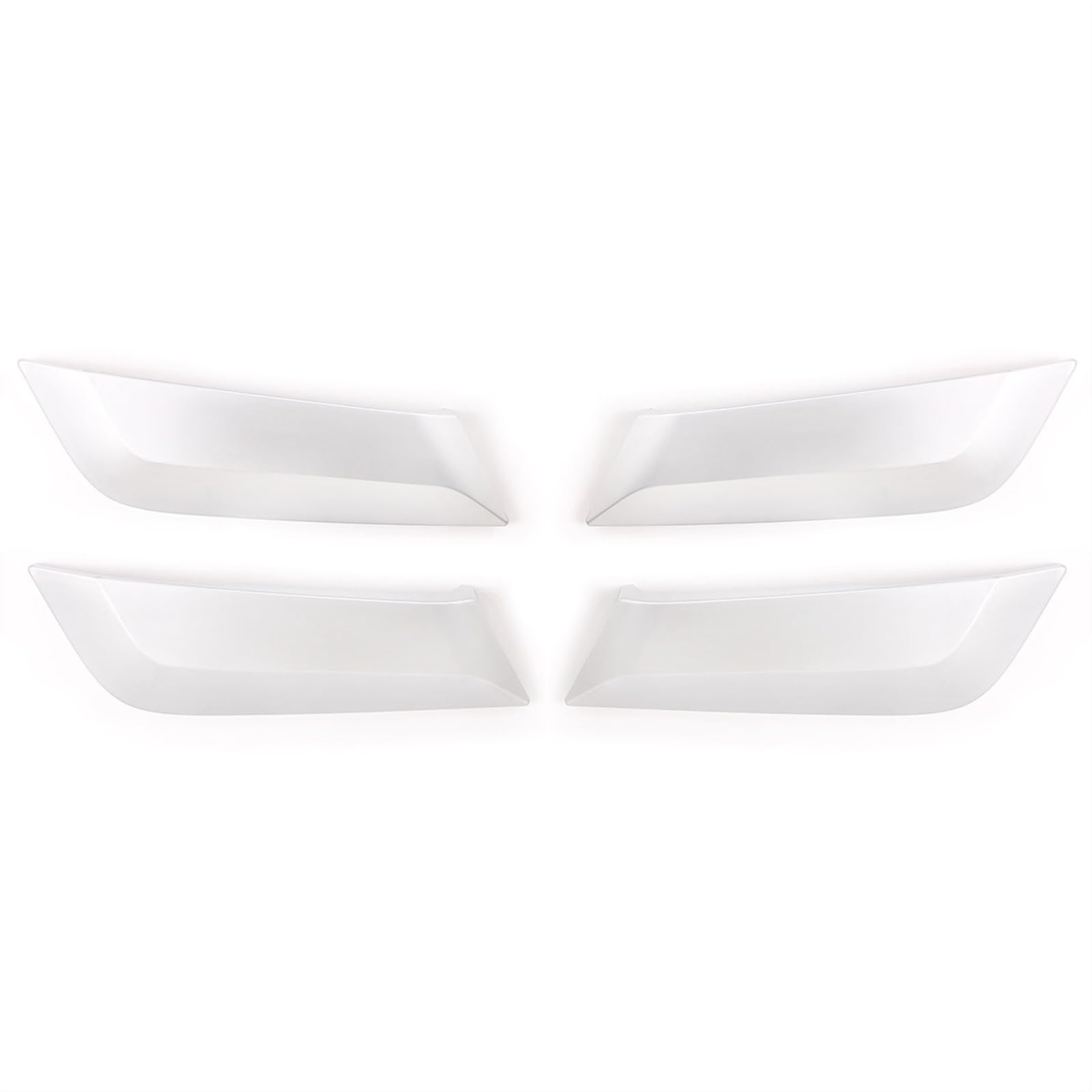 WXSSH Türgriffe im Autoinnenraum Auto Innenraum Innere Tür Armlehne Panel Griff Pull Trim Cover Aufkleber Zubehör Für Land Für Rover Für Freelander 2 2007-2015(Silber) von WXSSH