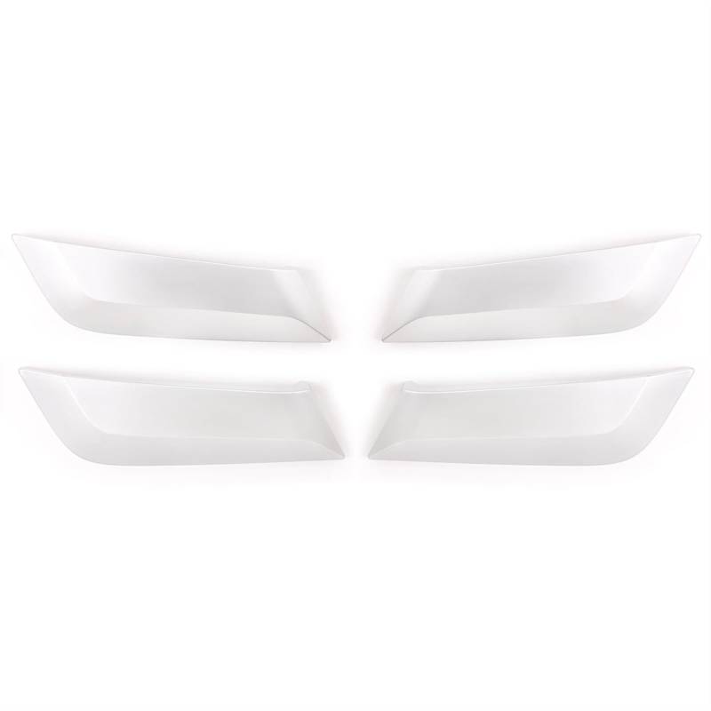 WXSSH Türgriffe im Autoinnenraum Auto Innenraum Innere Tür Armlehne Panel Griff Pull Trim Cover Aufkleber Zubehör Für Land Für Rover Für Freelander 2 2007-2015(Silber) von WXSSH