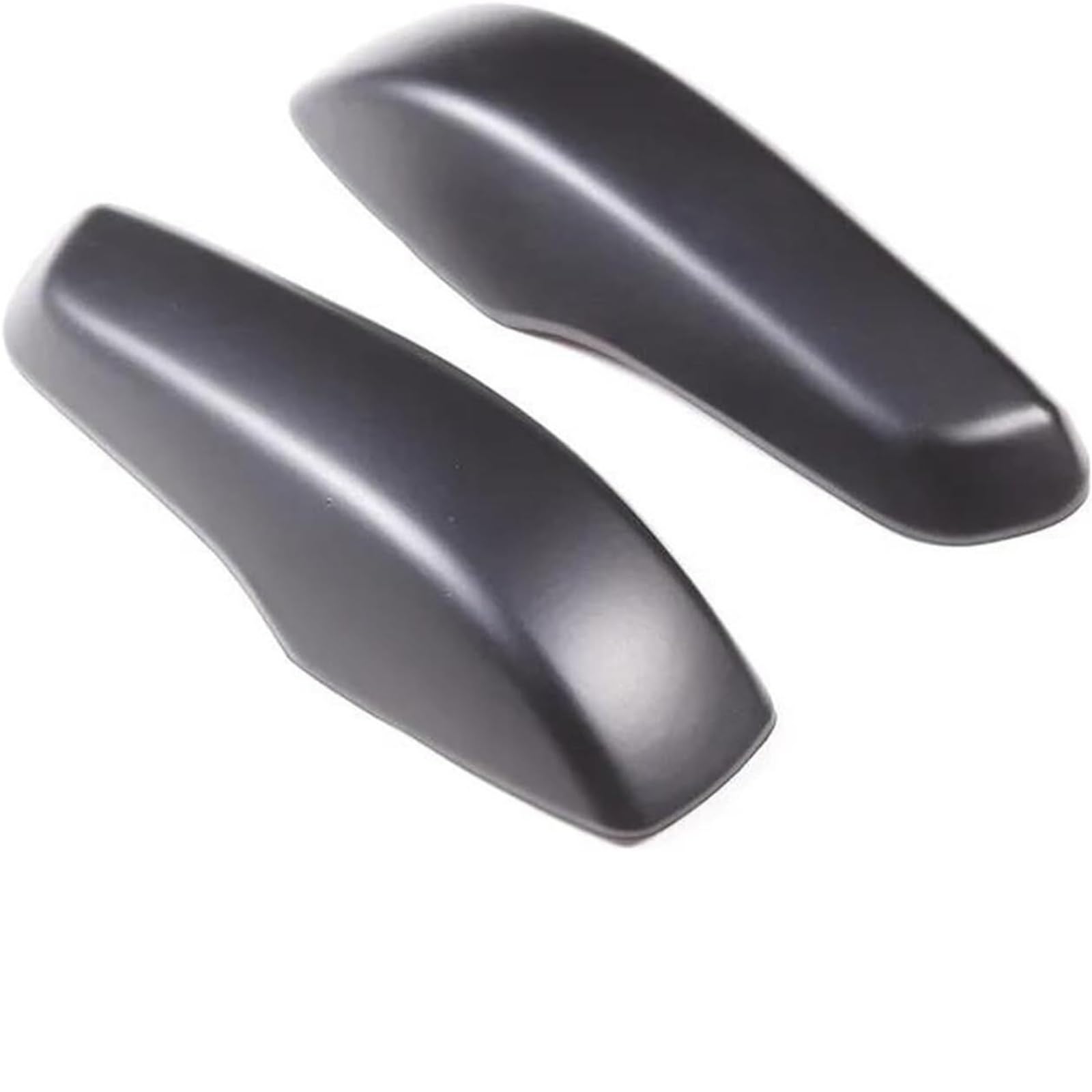 WXSSH Türgriffe im Autoinnenraum Auto-Innentürgriff-Trimmabdeckungen Aufkleber Innen für Mercedes für Benz für Smart 451 Two 2010-2015(Matte Black 1) von WXSSH