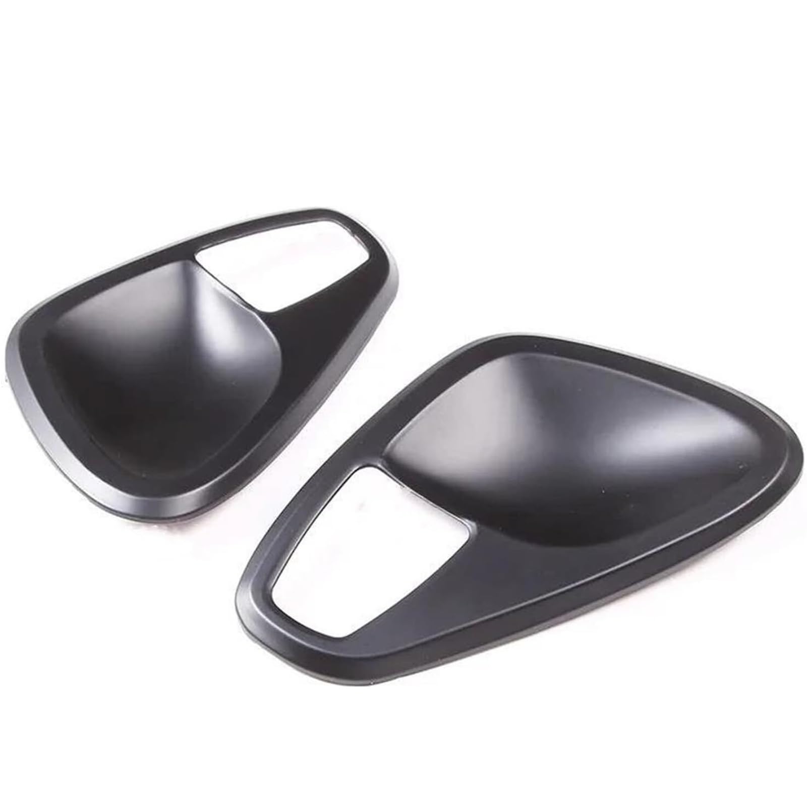 WXSSH Türgriffe im Autoinnenraum Auto-Innentürgriff-Trimmabdeckungen Aufkleber Innen für Mercedes für Benz für Smart 451 Two 2010-2015(Matte Black 2) von WXSSH