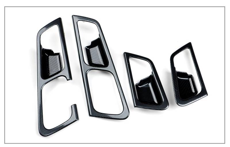 WXSSH Türgriffe im Autoinnenraum Carbon Fiber Auto Innen Tür Griff Schüssel Rahmen Abdeckungen Trim Aufkleber Zubehör Für KIA Für Sportage 4 2016-2020(2) von WXSSH