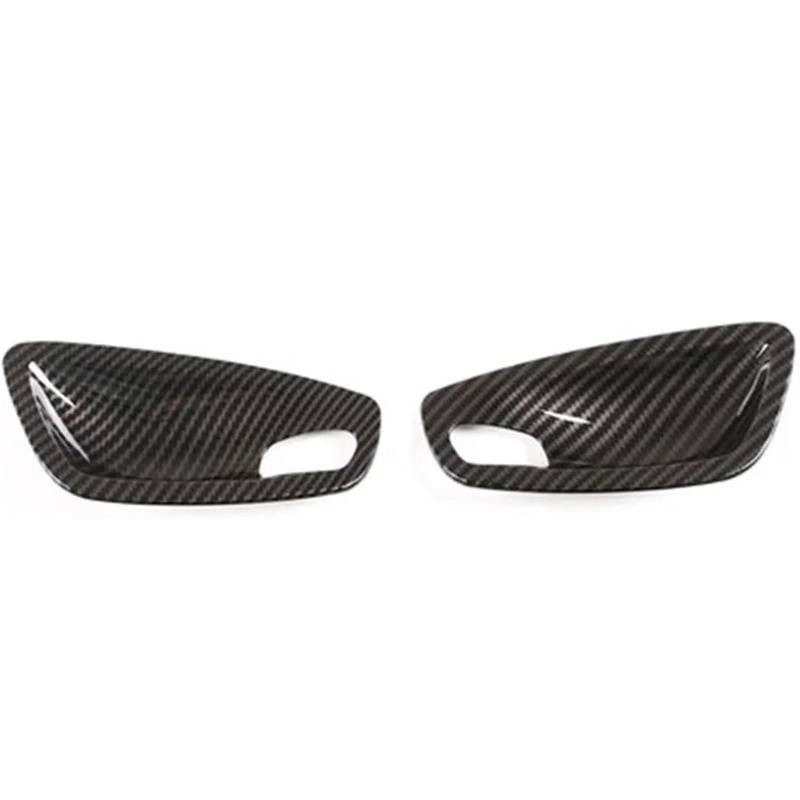 WXSSH Türgriffe im Autoinnenraum Für BMW 1er E81 E82 E87 E88 2007 2008 2009 2010 2011 Auto-Innentürgriff-Schüsselabdeckung(2 Pcs Carbon Fiber) von WXSSH