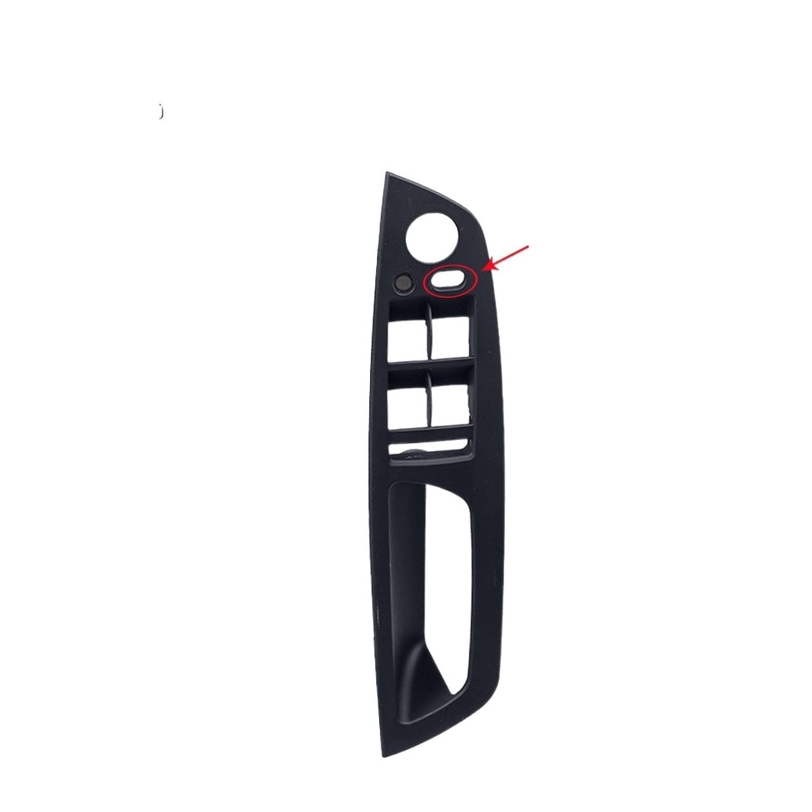 WXSSH Türgriffe im Autoinnenraum Für BMW E70 E71 X5 X6 Armlehne Auto Links Vorne Fahrersitz für Sitz LHD Innen Türgriff Innere Panel Pull Trim Abdeckung(Standard-Black) von WXSSH