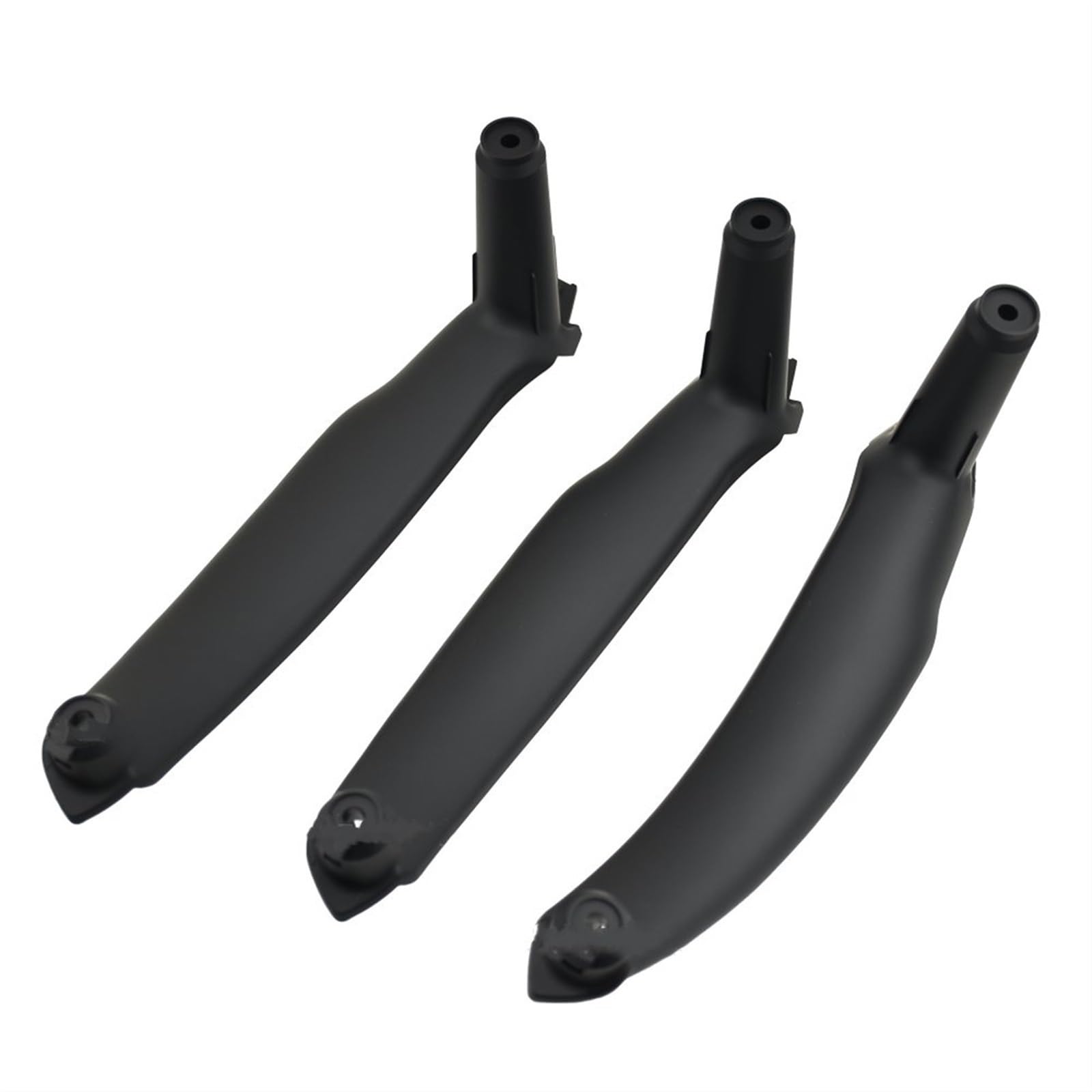 WXSSH Türgriffe im Autoinnenraum Für BMW E70 E71 X5 X6 Auto Armlehne Links Vorne Fahrerseite Für Sitz Innen Tür Griff Innen Panel Pull Trim Abdeckung(Black 3pcs) von WXSSH