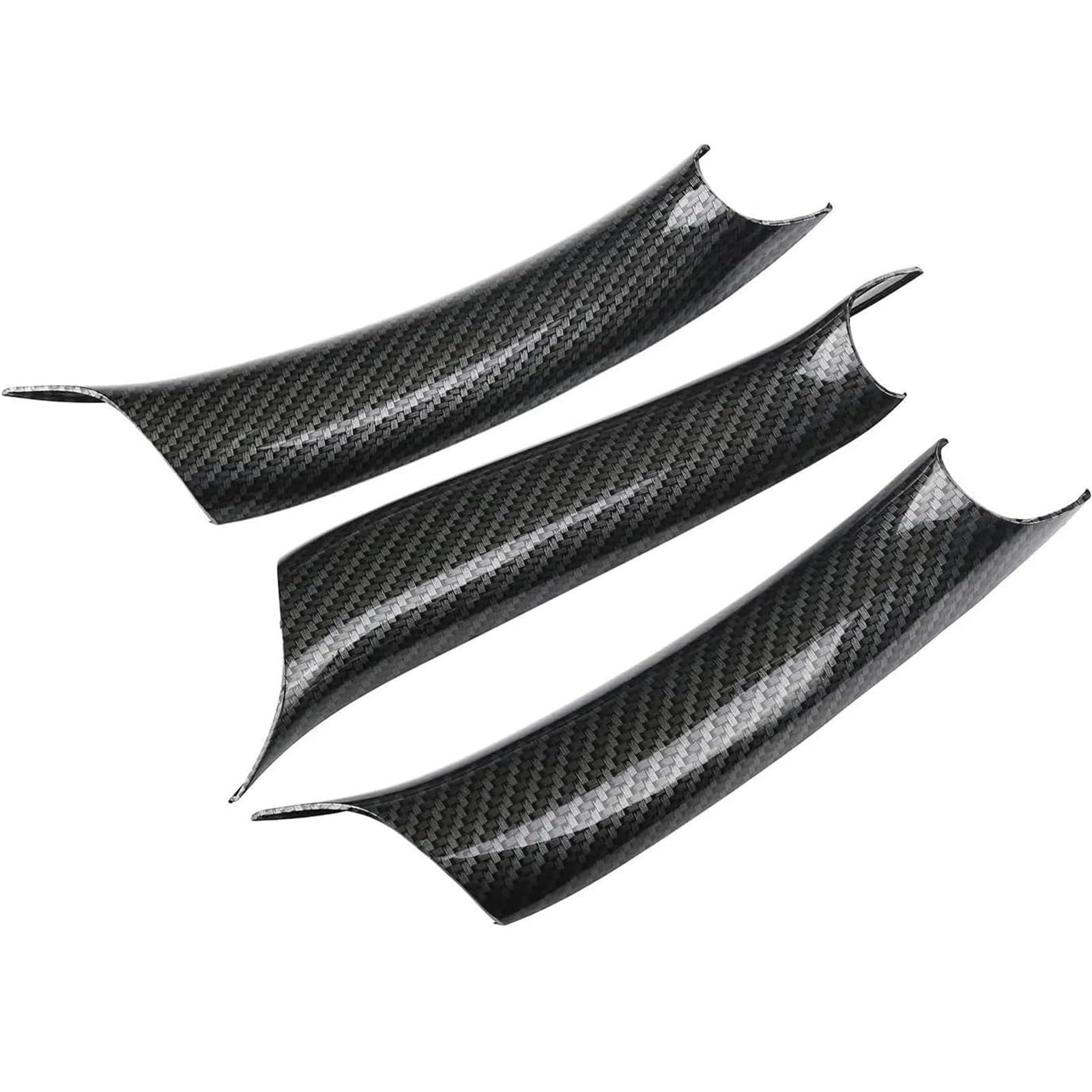 WXSSH Türgriffe im Autoinnenraum Für BMW X5 F15 F85 2014-2018 X6 F16 F86 2015-2018 Auto Innen Tür Pull Griff Abdeckung Griff(Schwarz) von WXSSH