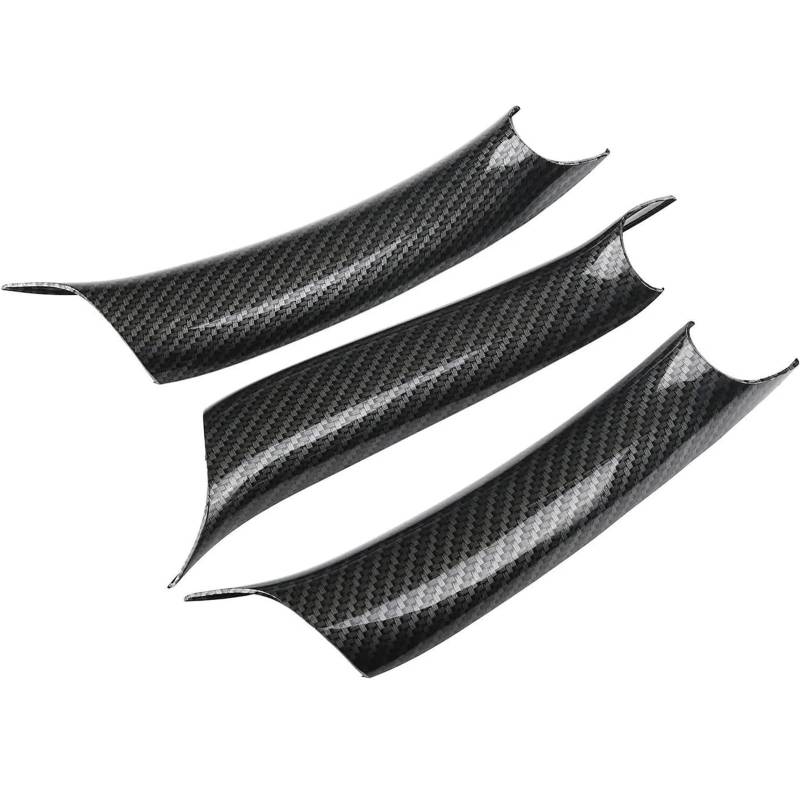 WXSSH Türgriffe im Autoinnenraum Für BMW X5 F15 F85 2014-2018 X6 F16 F86 2015-2018 Auto Innen Tür Pull Griff Abdeckung Griff(Schwarz) von WXSSH