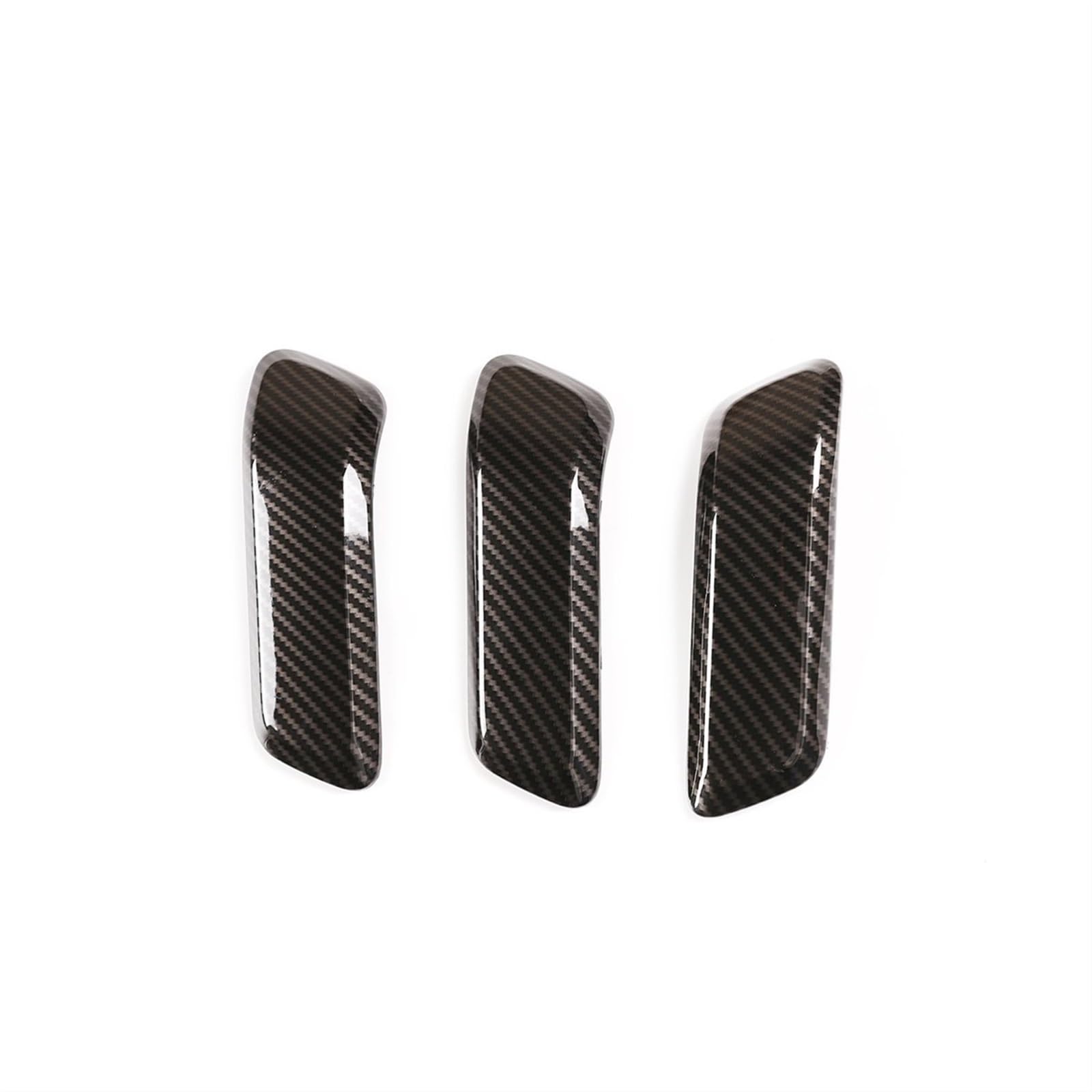 WXSSH Türgriffe im Autoinnenraum Für Land Für Rover Für Defender 110 130 2020 2021 ABS Chrom Auto Styling Innentürgriff Abdeckung Trim Aufkleber(Carbon Fiber) von WXSSH