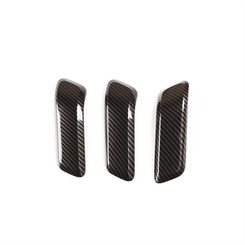 WXSSH Türgriffe im Autoinnenraum Für Land Für Rover Für Defender 110 130 2020 2021 ABS Chrom Auto Styling Innentürgriff Abdeckung Trim Aufkleber(Carbon Fiber) von WXSSH