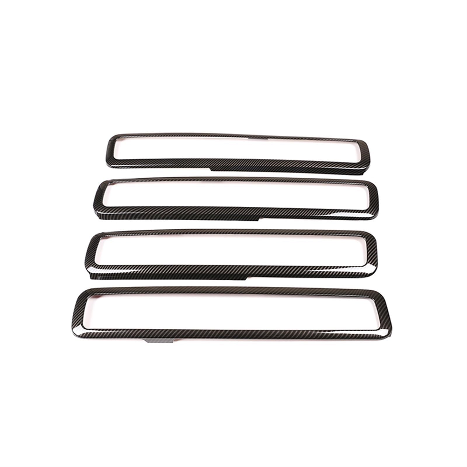 WXSSH Türgriffe im Autoinnenraum Für Mercedes Für Benz G Klasse W463 G63 G500 2019-2021 ABS Carbon Auto Innentürgriff Abdeckung Zierrahmen Aufkleber von WXSSH