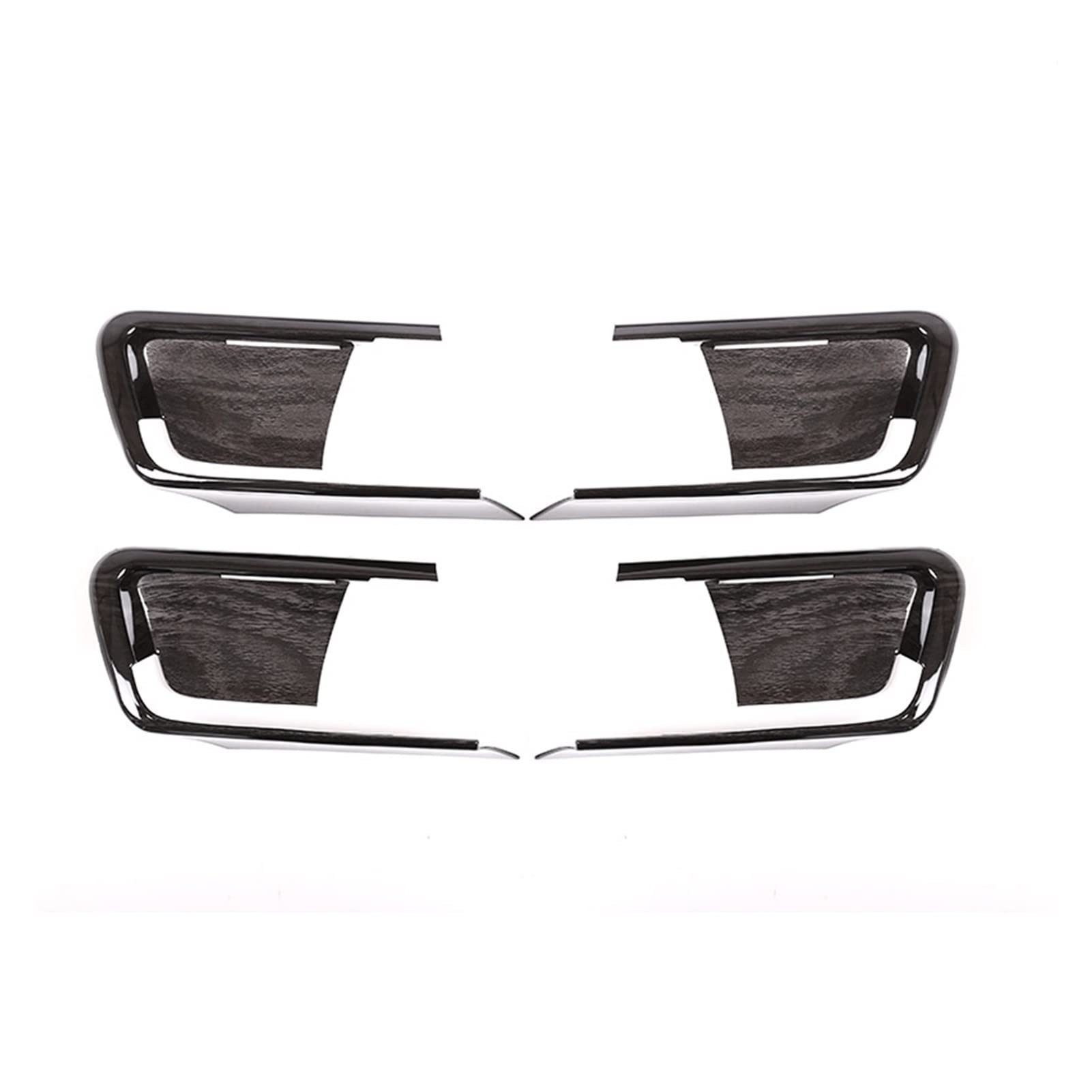 WXSSH Türgriffe im Autoinnenraum Für Toyota Für Land Für Cruiser Für Prado FJ150 150 2014-2018 Auto-Innentürgriff Innentürschalenabdeckung(1) von WXSSH