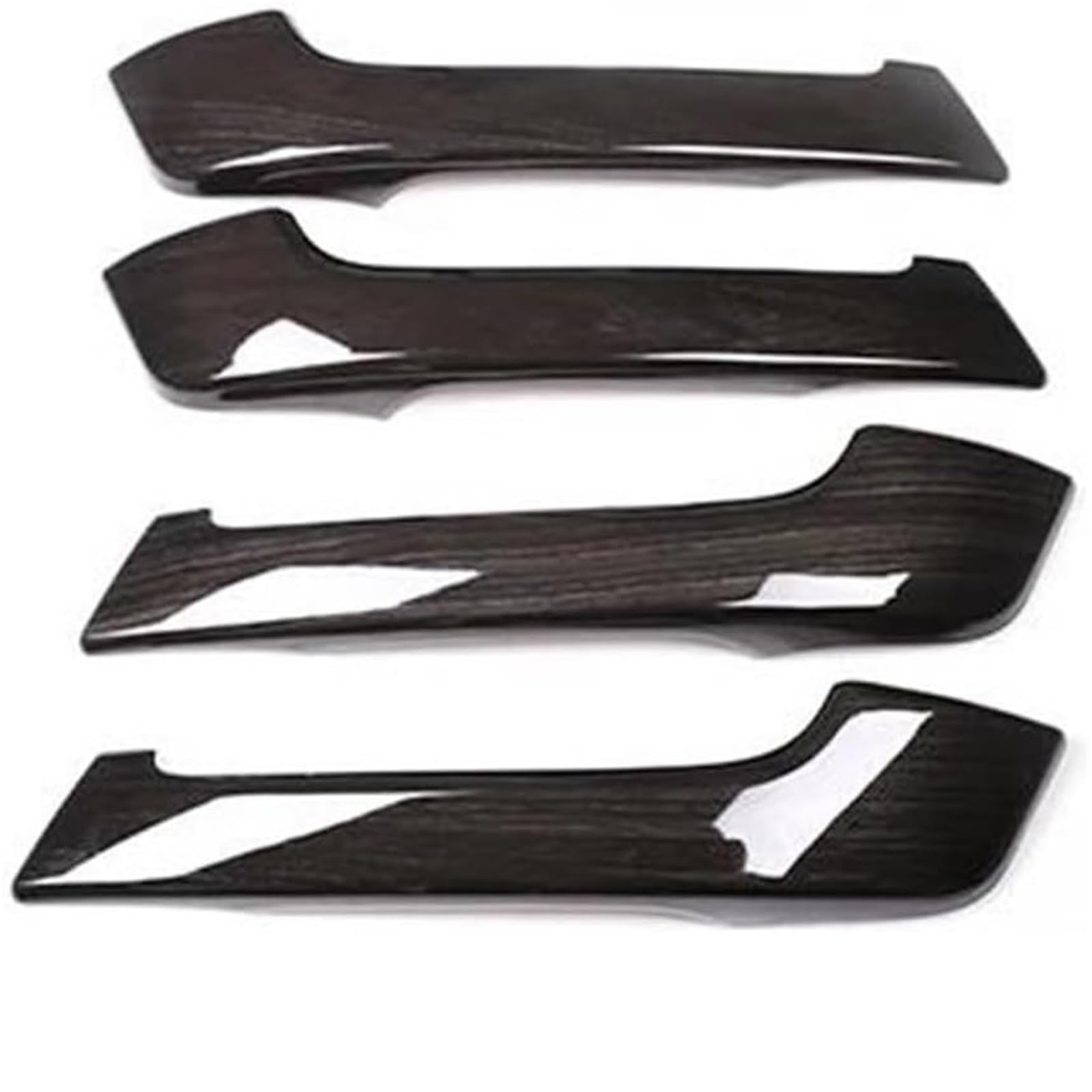 WXSSH Türgriffe im Autoinnenraum Für Toyota für Land für Cruiser für Prado FJ150 150 2010-2018 4PCS Auto Innen Tür Griff Dekoration(Black Wood Grain) von WXSSH