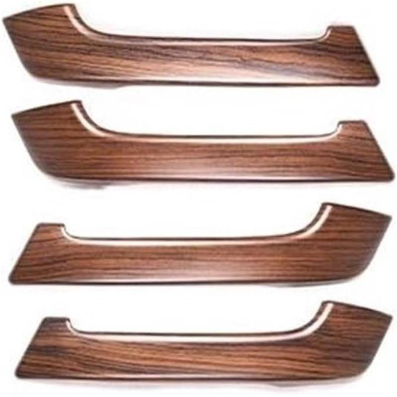 WXSSH Türgriffe im Autoinnenraum Für Toyota für Land für Cruiser für Prado FJ150 150 2010-2018 4PCS Auto Innen Tür Griff Dekoration(Pine Wood Grain) von WXSSH