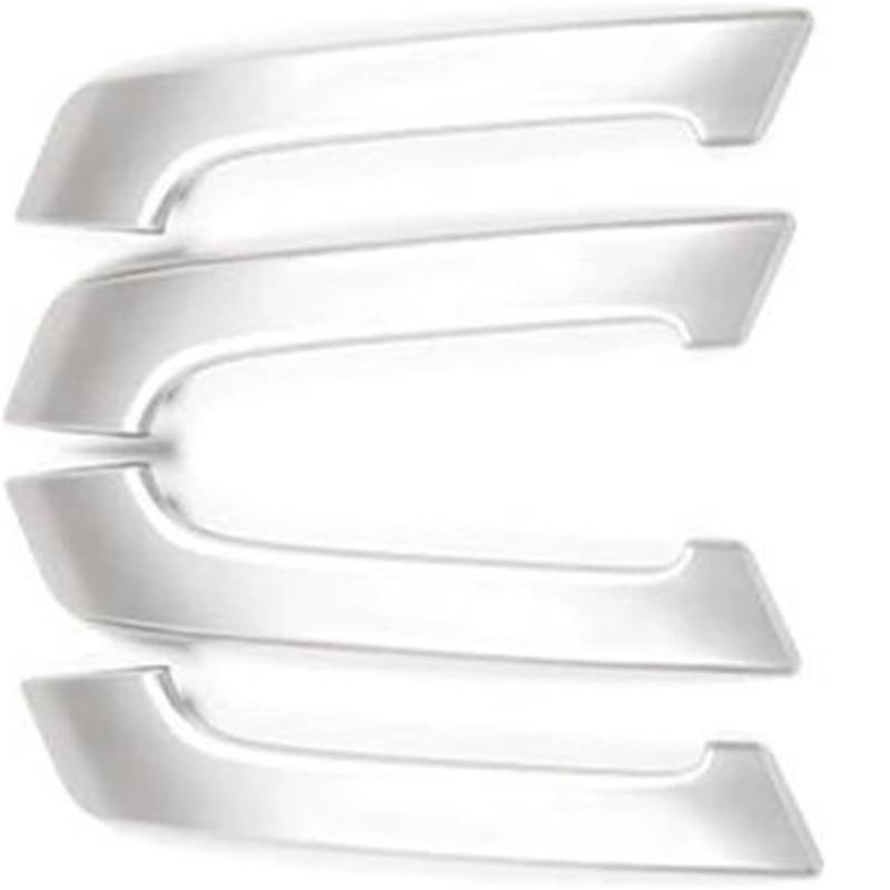 WXSSH Türgriffe im Autoinnenraum Für Toyota für Land für Cruiser für Prado FJ150 150 2010-2018 4PCS Auto Innen Tür Griff Dekoration(Silber) von WXSSH