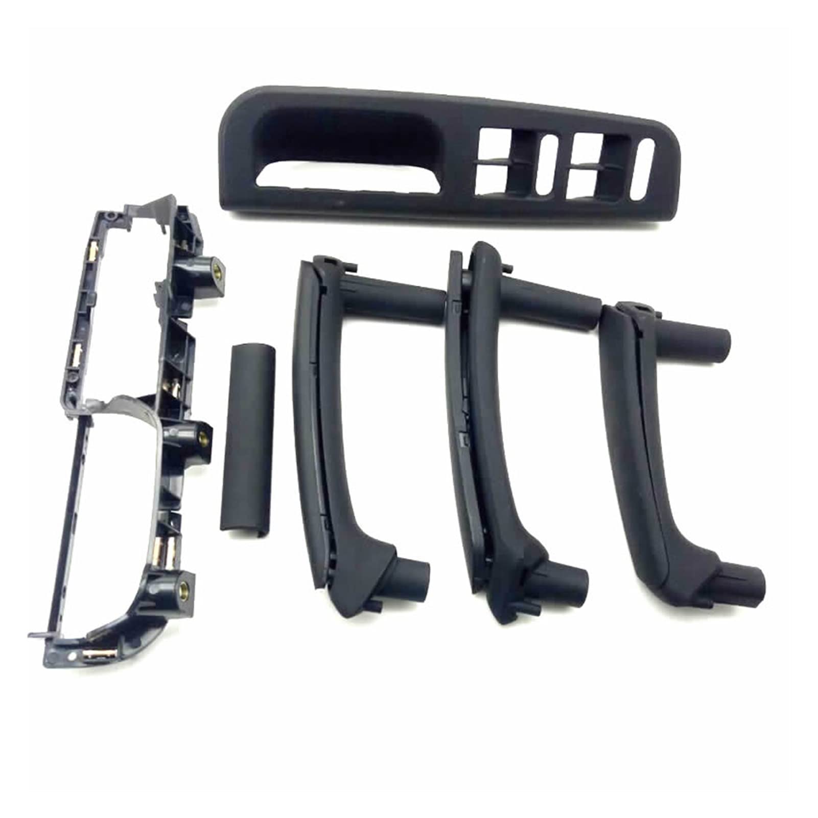 WXSSH Türgriffe im Autoinnenraum Für VW für Passat B5 für MK4 1998–2005 vorne hinten Links rechts Tür schwarz ziehen Haltegriff(4door 6pcs) von WXSSH