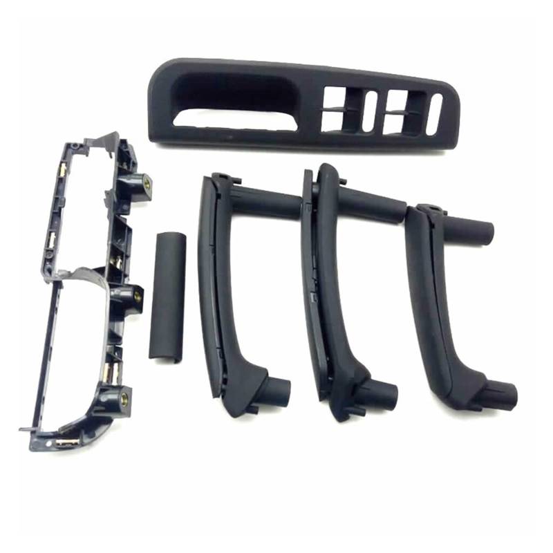 WXSSH Türgriffe im Autoinnenraum Für VW für Passat B5 für MK4 1998–2005 vorne hinten Links rechts Tür schwarz ziehen Haltegriff(4door 6pcs) von WXSSH