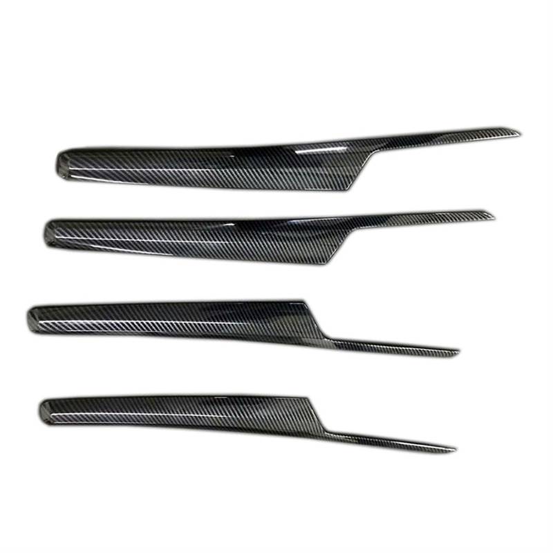 WXSSH Türgriffe im Autoinnenraum Q5 2018 2019 ABS Carbon Fiber Look Linkslenker Auto Styling Innentür Fenster Griff Panel Abdeckung Trim von WXSSH