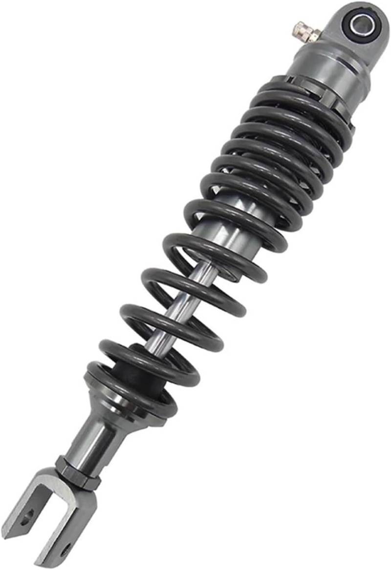 WXSSH hinterer Stoßdämpfer Motorrad-Stoßdämpfer, 320 mm/12,5 Zoll, Motorrad-Luftstoßdämpfer(Grau) von WXSSH
