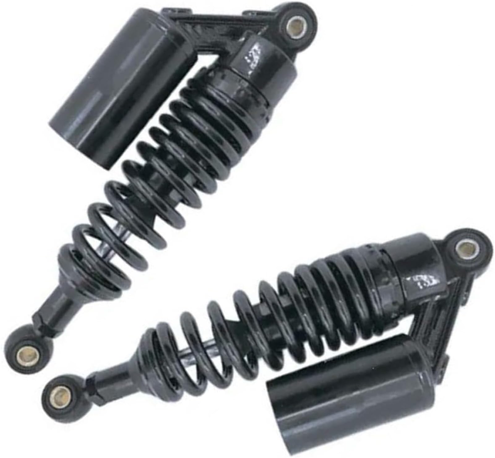 WXSSH hinterer Stoßdämpfer Motorrad Stoßdämpfer Für Ducati Schwarz Beschichtung 11 "280MM(Schwarz) von WXSSH