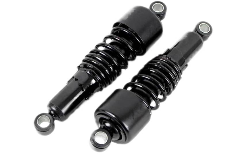 WXSSH hinterer Stoßdämpfer Motorrad Stoßdämpfer Für Harley Für Dyna FXD Für Sportster XL1200 XL883(Schwarz) von WXSSH