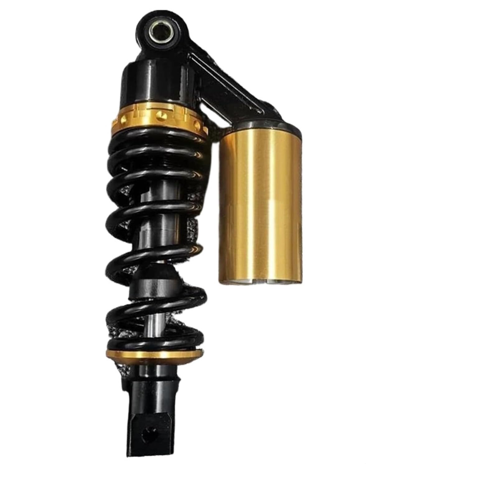 WXSSH hinterer Stoßdämpfer Motorrad Stoßdämpfer Für Suzuki Motorrad Stoßdämpfer Schwarz 235mm 7,5mm(Gold) von WXSSH