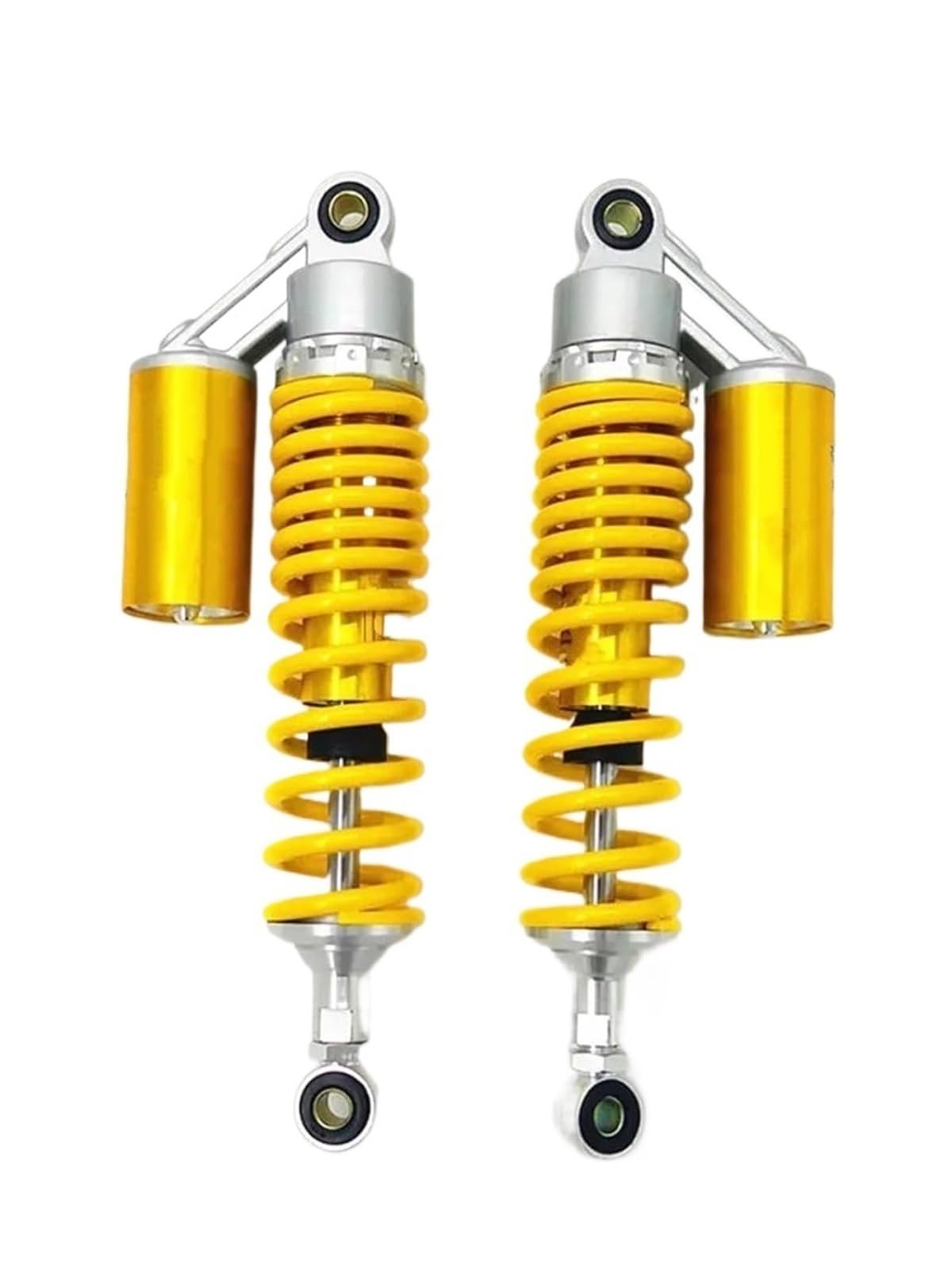 WXSSH hinterer Stoßdämpfer Motorrad Stoßdämpfer Für Yamaha Motorrad Stoßdämpfer 350MM 8mm(Gelb) von WXSSH
