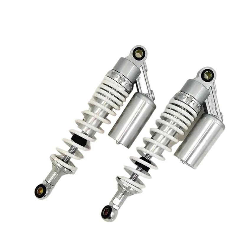 WXSSH hinterer Stoßdämpfer Motorrad Stoßdämpfer Für Yamaha Motorrad Stoßdämpfer 350MM 8mm(Weiß) von WXSSH