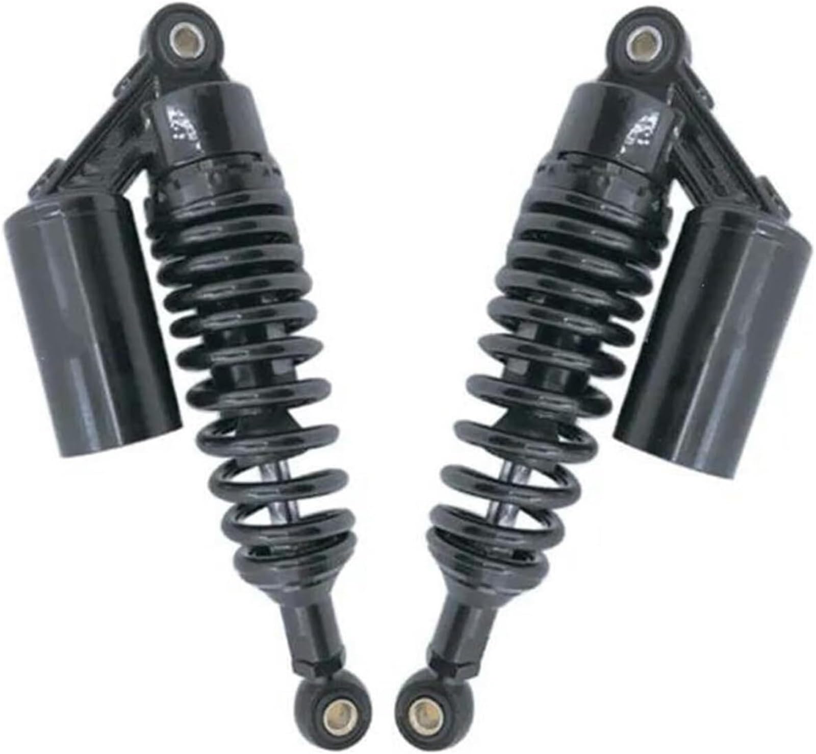 WXSSH hinterer Stoßdämpfer Motorrad Stoßdämpfer Für Yamaha Schwarz Beschichtung 11 "280MM(Schwarz) von WXSSH
