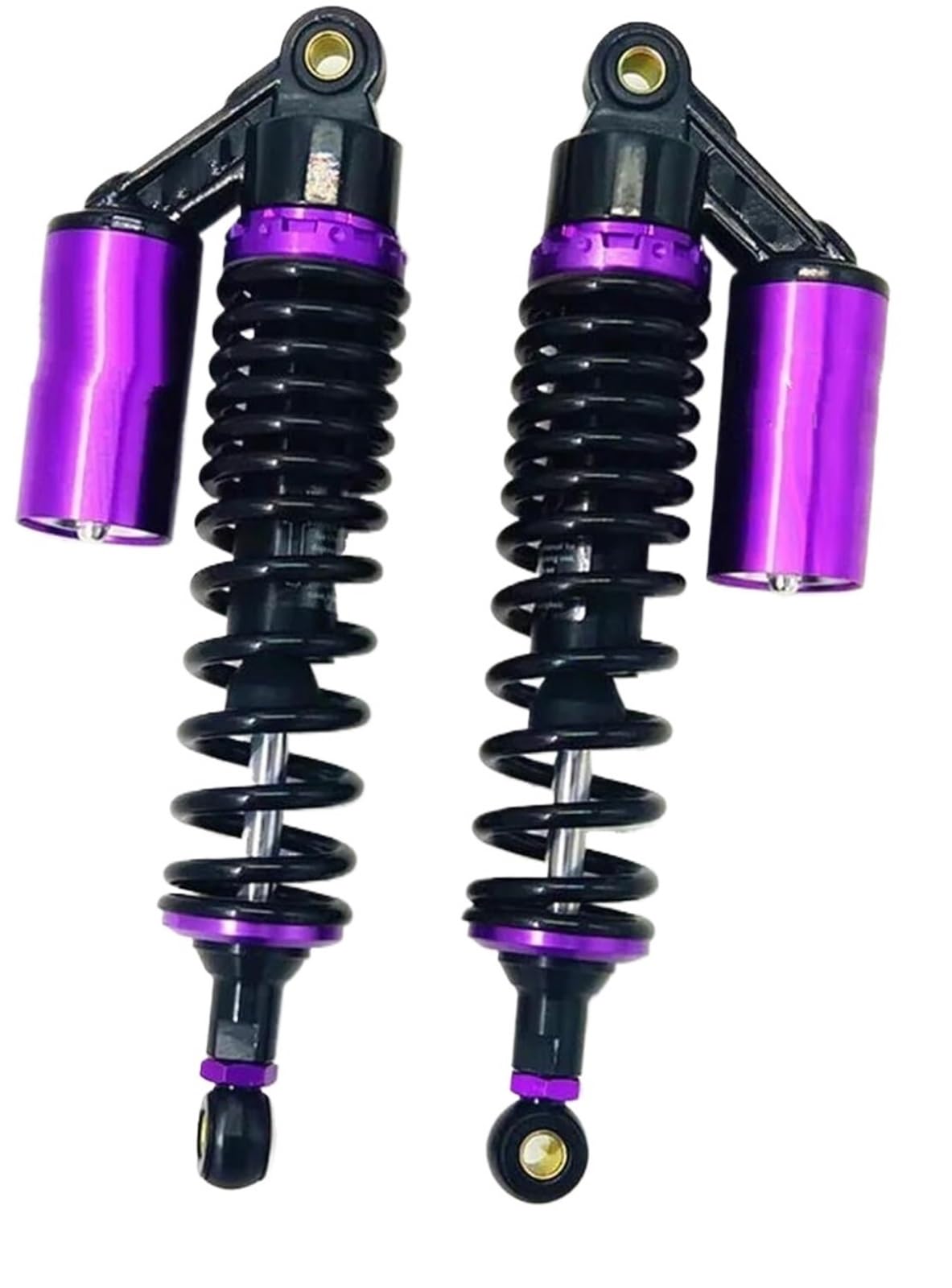 WXSSH hinterer Stoßdämpfer Motorrad Stoßdämpfer Für Yamaha VMAX V-MAX 1200 2 stücke 340mm(Violett) von WXSSH