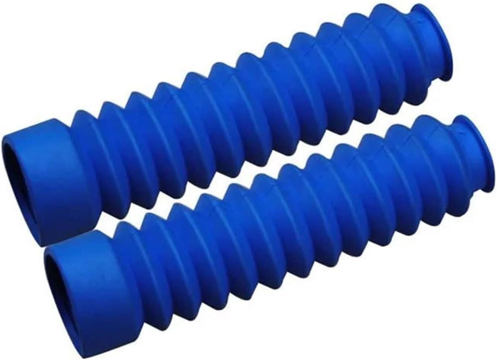 WXSSH hinterer Stoßdämpfer Motorrad Stoßdämpfer Motorrad Gummischutz 2 stücke Motorrad(Blau) von WXSSH