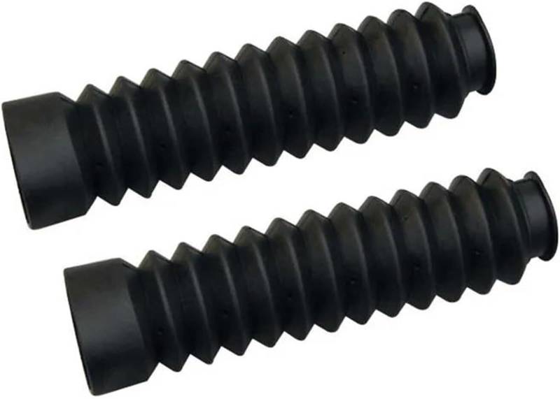WXSSH hinterer Stoßdämpfer Motorrad Stoßdämpfer Motorrad Gummischutz 2 stücke Motorrad(Schwarz) von WXSSH