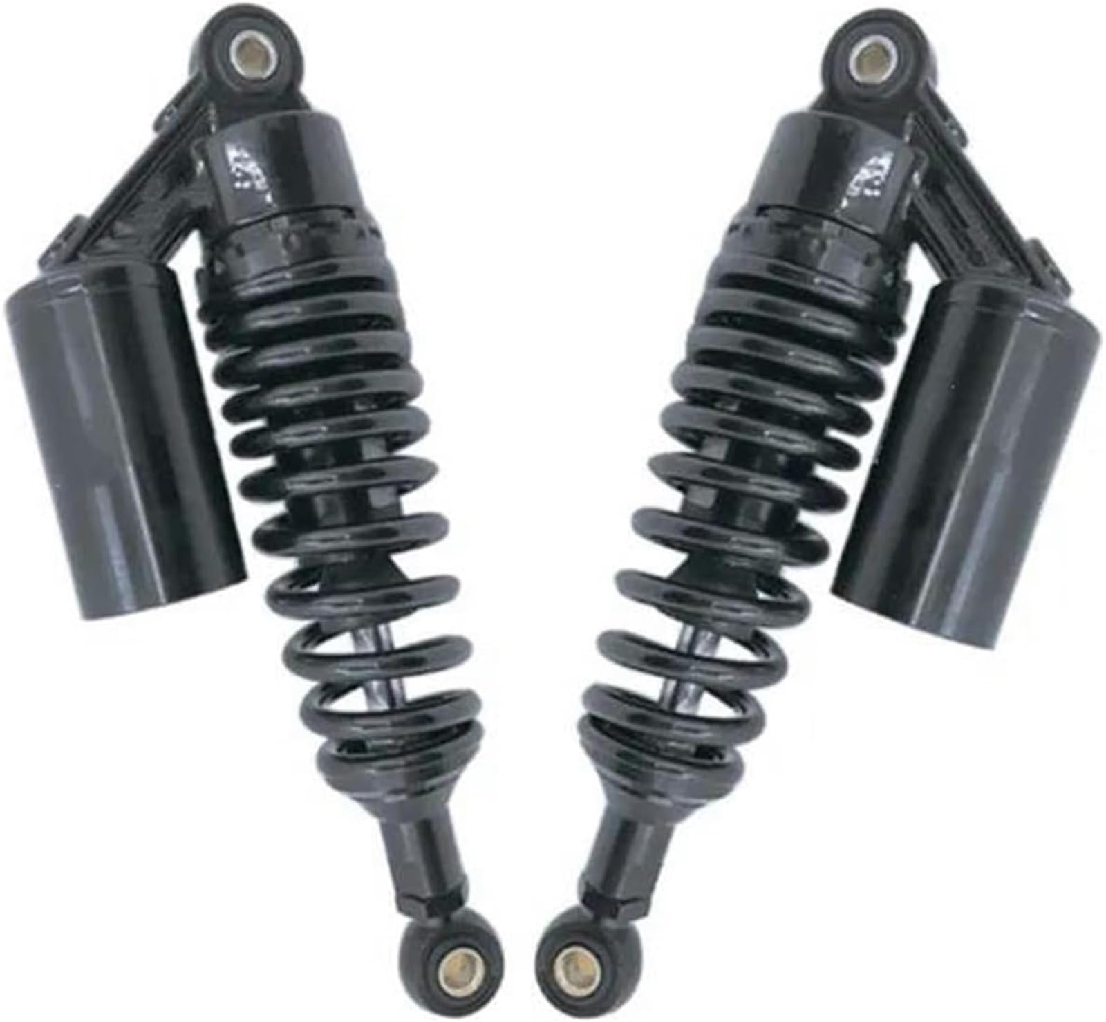 WXSSH hinterer Stoßdämpfer Motorrad-Stoßdämpfer für ATV Schwarze Beschichtung 11 Zoll 280 mm(Schwarz) von WXSSH