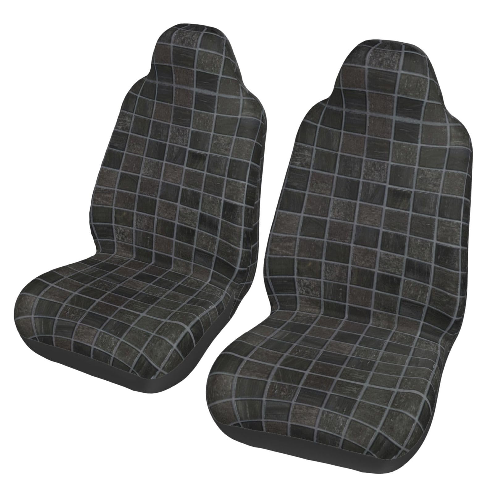 WXWJSHMGC Autositzbezüge, Autositzbezug, Vordersitzbezug, SUV, LKW, Transporter, Auto, Universal-Sitzbezüge, Schwarz, 2 Stück WXWJSHMGC Autositzbezüge, Autositzbezug, Vordersitzbezug, SUV, LKW, Transporter, Auto, Universal-Sitzbezüge, Schwarz, 2 Stück von WXWJSHMGC