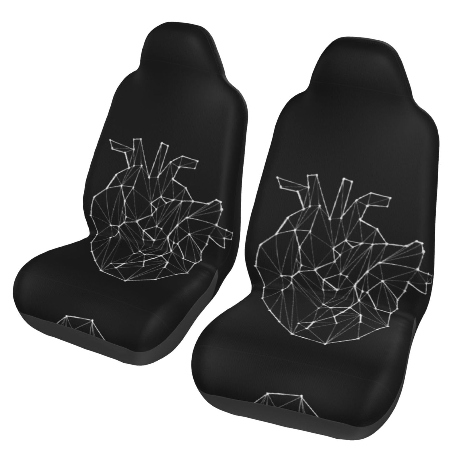 WXWJSHMGC Autositzbezüge, Autositzbezug, Vordersitzbezug, SUV, LKW, Transporter, Auto, Universal-Sitzbezüge (2 Stück) von WXWJSHMGC