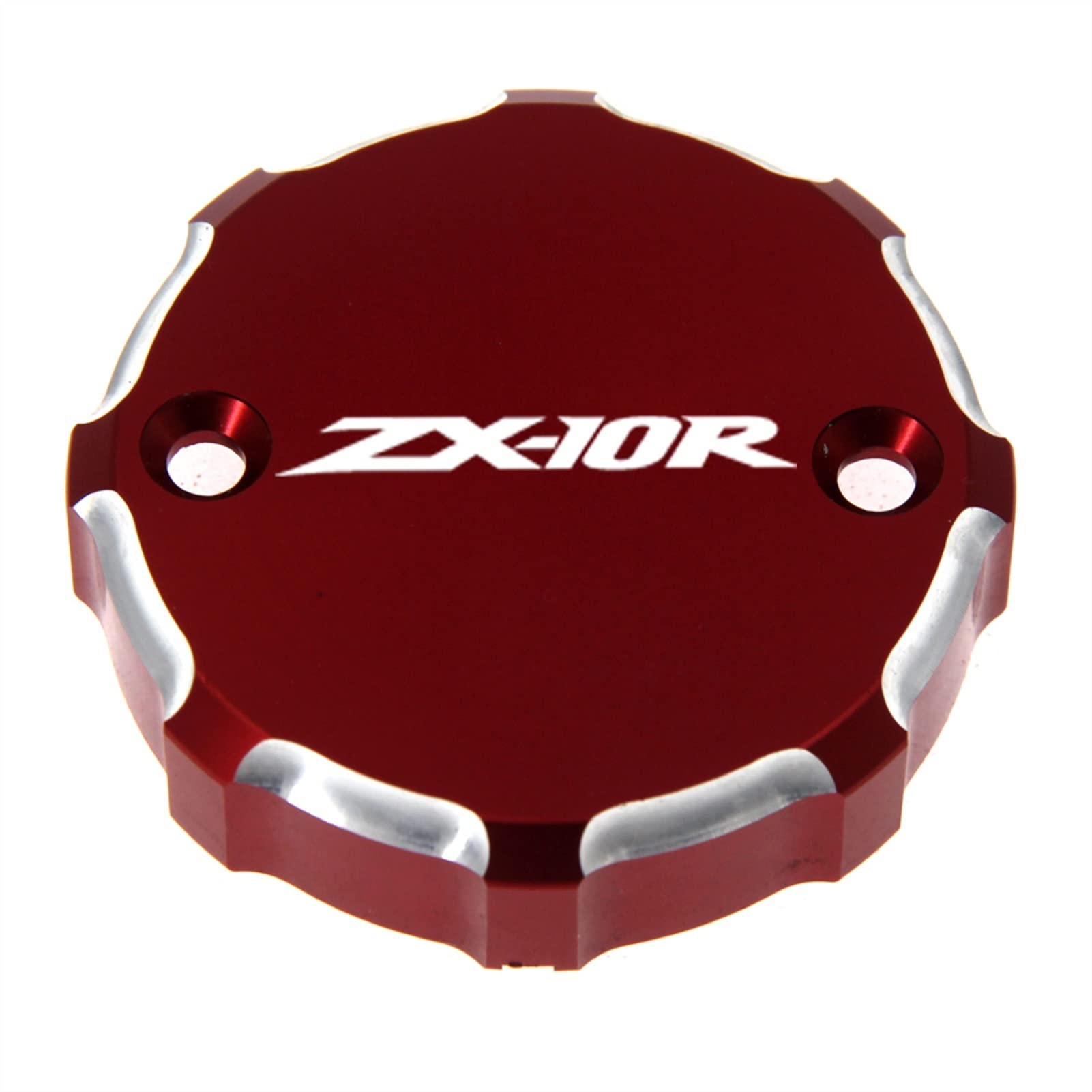 Abdeckkappe Für Kawasaki ZX 10R ZX10R ZX-10R/ABS KRT Edition 2016-2017 Motorrad Vorderrad Bremsflüssigkeitsbehälter Abdeckkappe (Color : Red) von WYDH