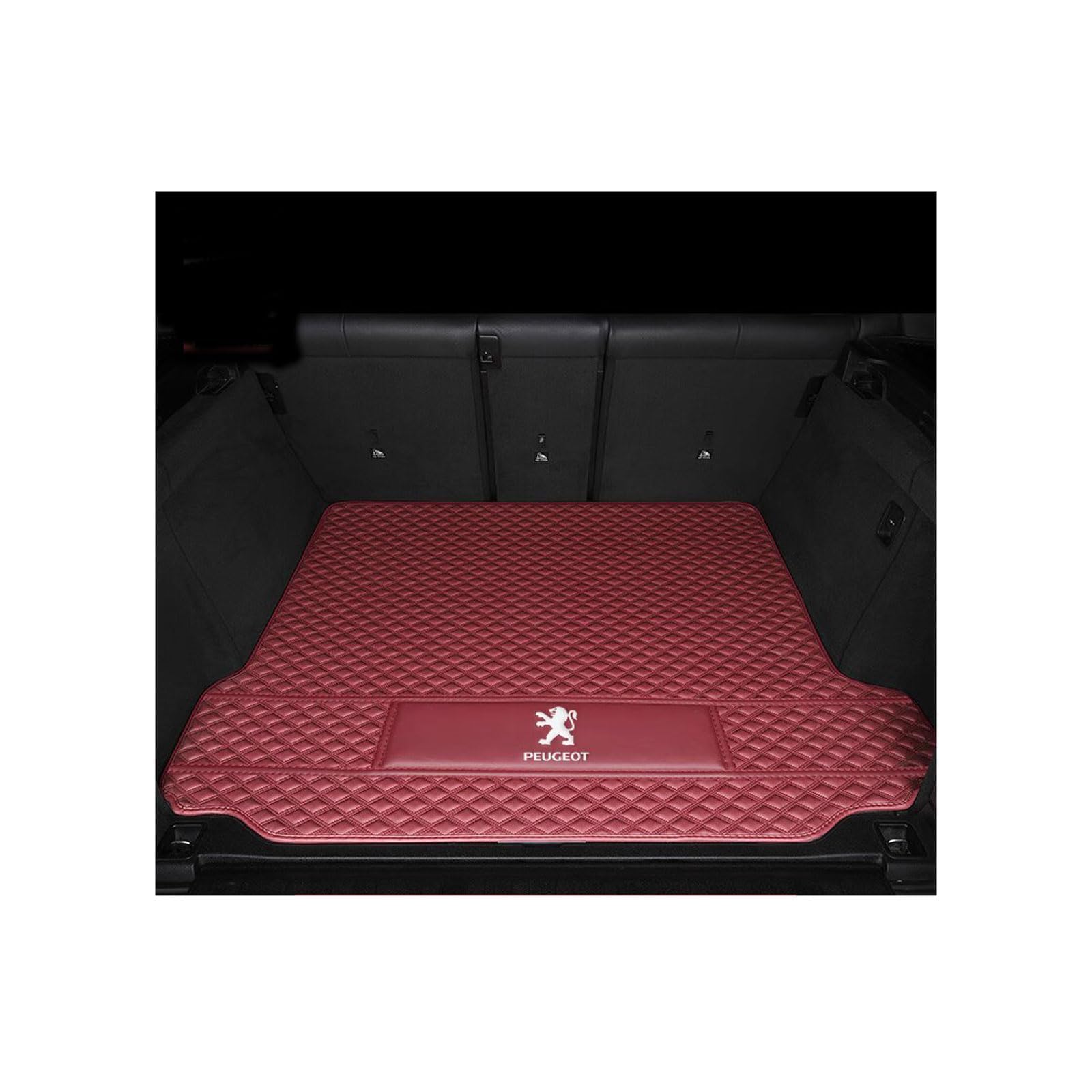 Kofferraummatte für Peugeot RZC 2010, 2011, 2012, 2013, 2014, 2015, rutschfeste und Kratzfeste Kofferraummatte,Mainpad-Wine-red Kofferraummatte für Peugeot RZC 2010, 2011, 2012, 2013, 2014, 2015, rutschfeste und Kratzfeste Kofferraummatte,Mainpad-Wine-red von WYGCPZDJ