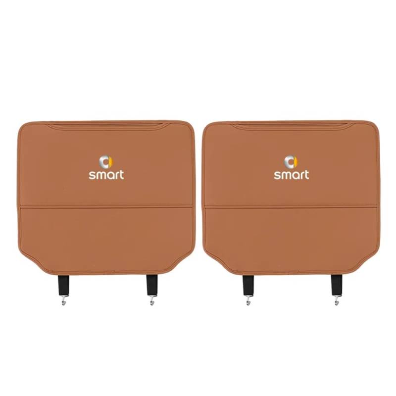 WYGCPZDJ Auto Rücksitz Anti Kick Pad, für Smart forfour 2014-2020 W453 Autositz Rücksitz Schoner Wasserdicht Auto Rücksitz Schutzpolster mit Tasche,normal-D von WYGCPZDJ